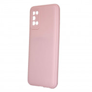 Capa Silicone Gel Samsung Galaxy A02s Rosa Clara Protetor De Camera