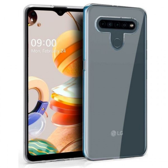 Capa De Silicio Lg K41s / K51s Transparente