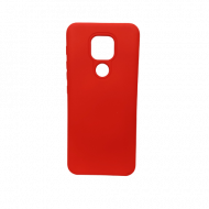 Capa Silicone Gel Motorola G9 Play / E7 Plus Rojo