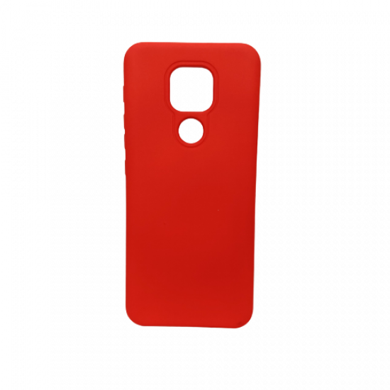 Capa Silicone Gel Motorola G9 Play / E7 Plus Rojo