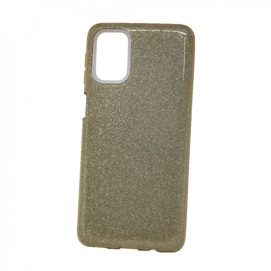 Capa Silicone Gel Brilhante Samsung Galaxy M31s Oro Shining