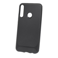 Carbon Protect Cover Huawei P40 Lite E / Y7p Black