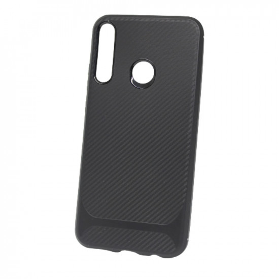 Carbon Protect Case Para Huawei P40 Lite E / Y7p Negro