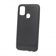 Capa Silicone Gel Huawei Y5p Preto Carbon Protect