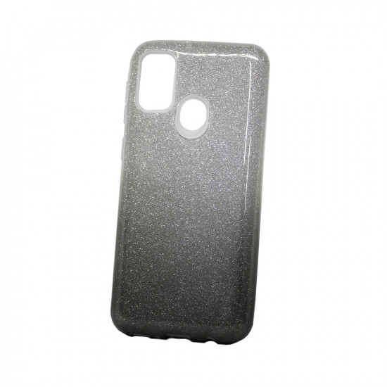 Capa Silicone Gel Brilhante Samsung Galaxy M21 M215 Negro