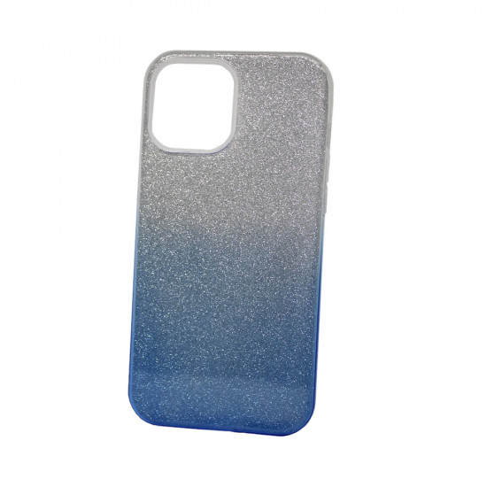 Capa Silicone Gel Brilhante Apple Iphone 12 Pro Max Azul