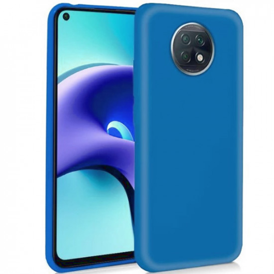 Capa Silicone Gel Xiaomi Redmi Note 9t Azul Robusta