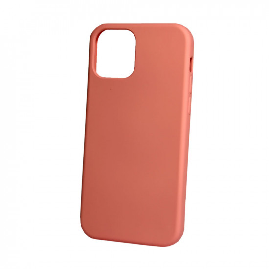 Capa De Silicone Apple Iphone 12 / 12 Pro Rosado Robusta