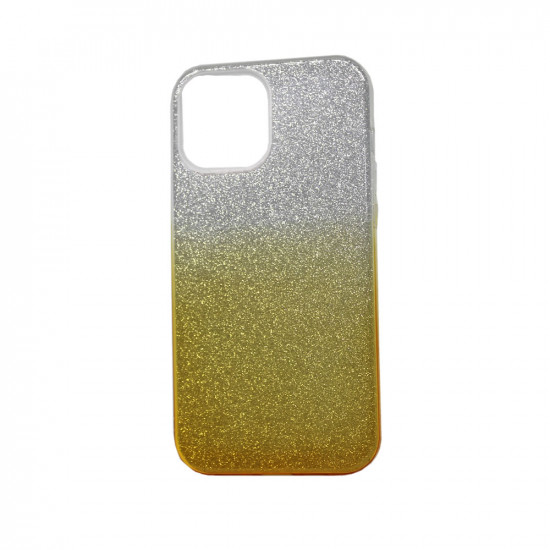 Capa Silicone Gel Brilhante Apple Iphone 12 Pro Max Dourado