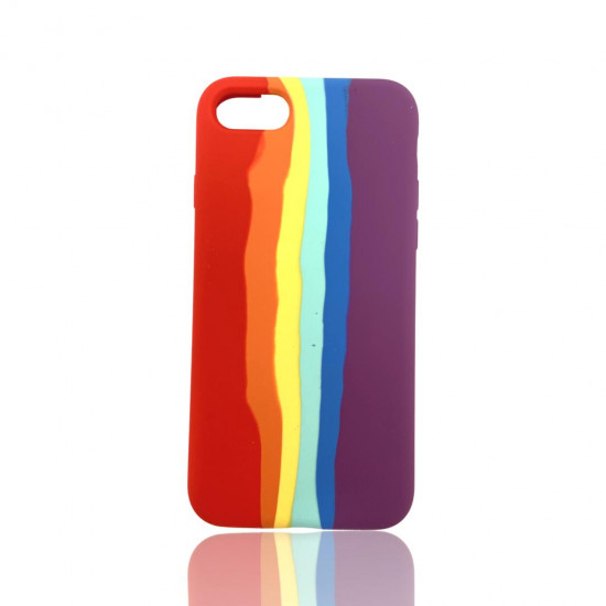 Capa Silicone Tpu Apple Iphone 7 /8 Aquarela Design 2