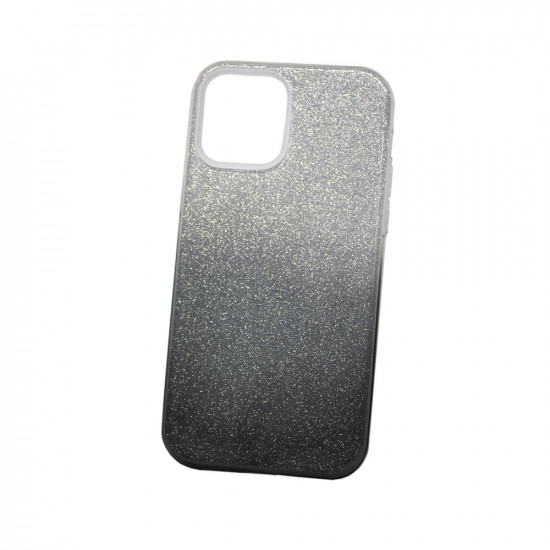 Capa Silicone Gel Brilhante Apple Iphone 12 Mini Negro