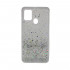 Capa Silicone Gel Liquido Glitter Samsung Galaxy M21 / M30s Transparente