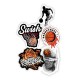 OEM Basketball Sticker Kit 5 Pcs - Mix