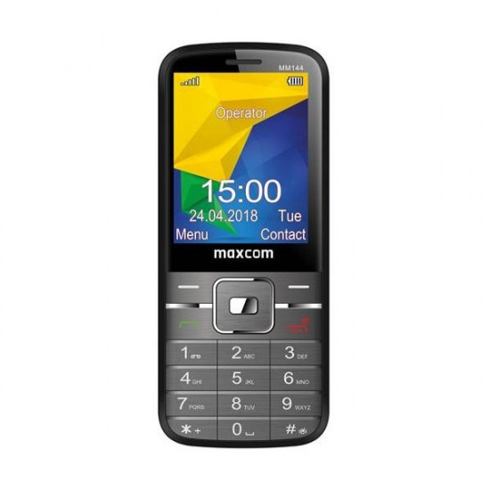 Telemóvel Maxcom Mm144 Preto Dual Sim