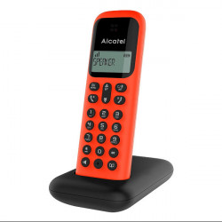 Teléfono Fijo Inalámbrico Alcatel D285 Rojo